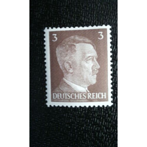 Timbre Allemagne Deutsches Reich ( Yt 706 ) 1941 Adolf Hitler (1889-1945), Chancelier