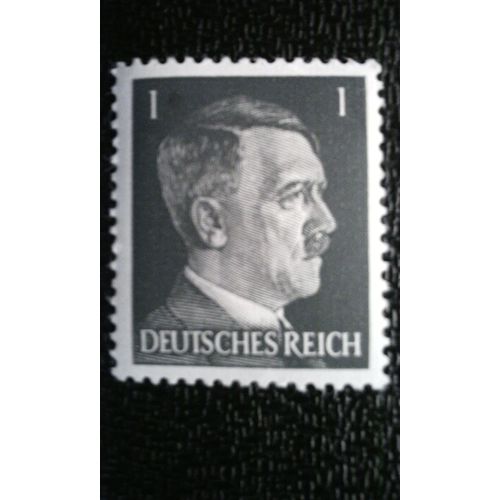 Timbre Allemagne Deutsches Reich ( Yt 705 ) 1941 Adolf Hitler (1889-1945), Chancelier