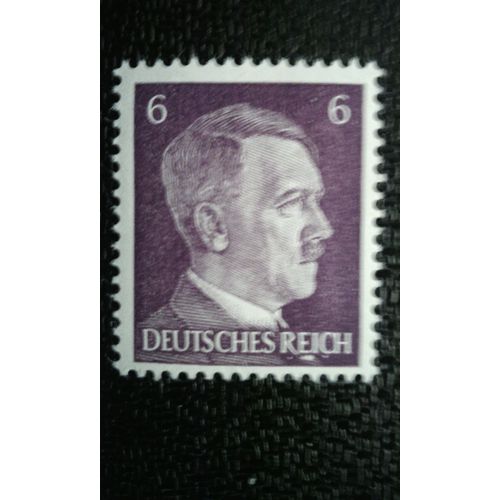 Timbre Allemagne Deutsches Reich ( Yt 709 ) 1941 Adolf Hitler (1889-1945), Chancelier