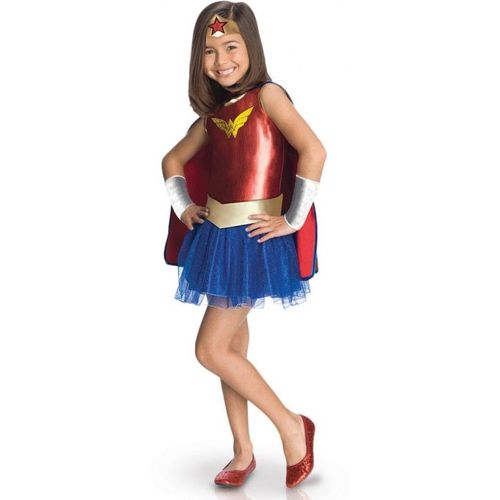 Déguisement Wonder Woman Justice League Enfant - 7-8 Ans (128cm) - Multicolore