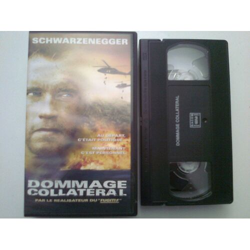 Cassette Vidéo Vhs - Dommage Collatéral - Arnold Schwarzenegger