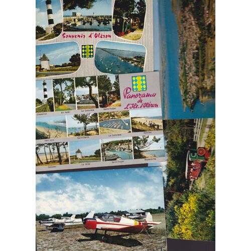 Lot De 5 Cartes Postales De L'ile D'oleron / Charente Maritime