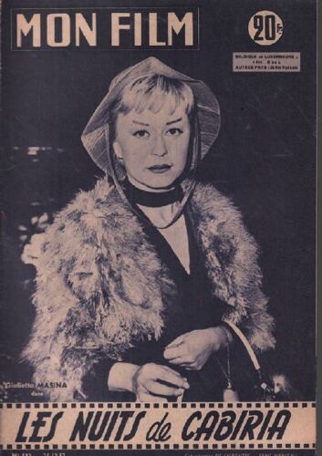 Les Nuits De Cabiria / Revue Mon Film N° 592   de Collectif  Format  (Livre)