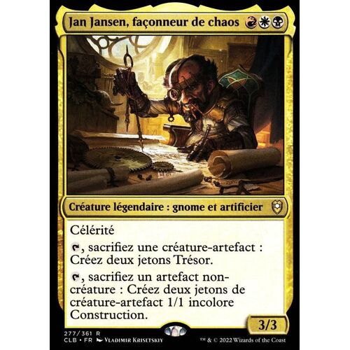 Jan Jansen Façonneur De Chaos - Magic - La Bataille De La Porte De Baldur - R - 277/361