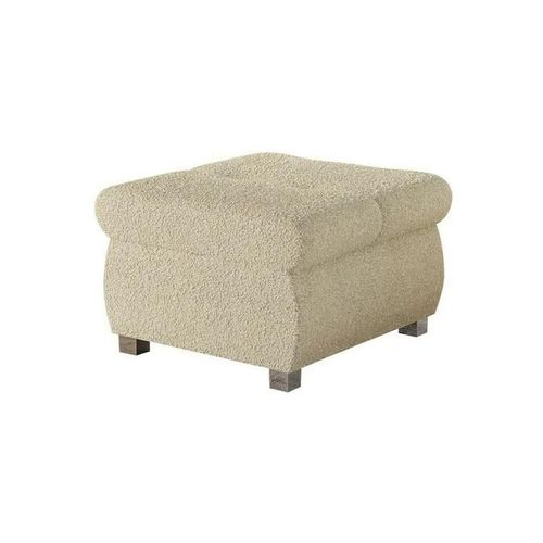 Pouf Comfivo 122, Brun Clair, Tapisserie, 39x60x60cm