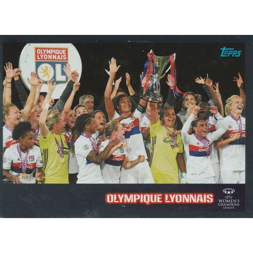 N°603 - Stickers Image Topps Champions League 2017 / 2018 - Lyon
