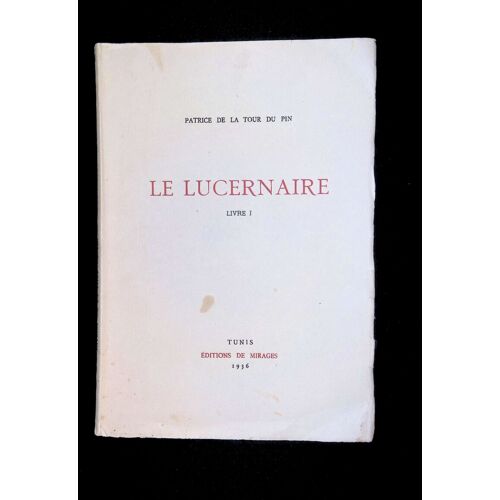 Le Lucernaire Livre I Les Cahiers De Barbarie 13