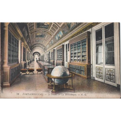 Fontainebleau - Le Palais - La Bibliothèque