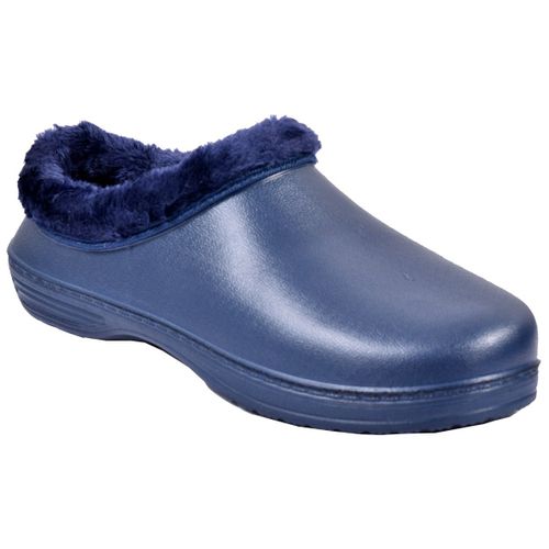 Claquette Sabot Eva Pu6967 Marine Fourre