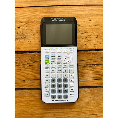 TI-83 Premium CE Edition python