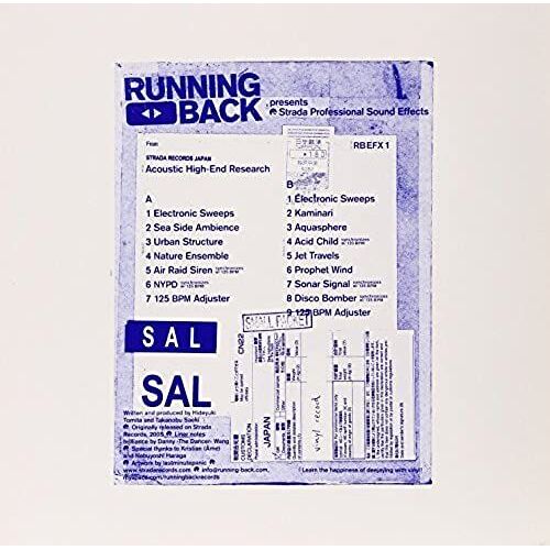 Running Back Presents Strada Professional Sound Ef [Analog]