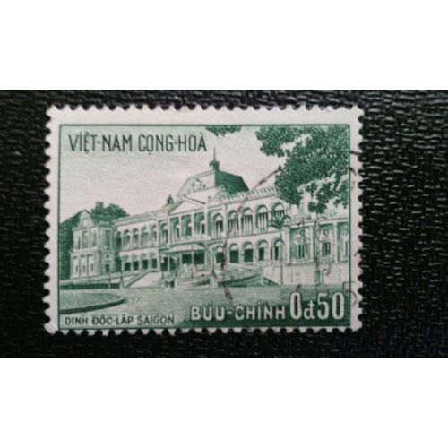 Timbre Vietnam Du Sud (Yt 120 ) 1959 Palais De L'indépendance