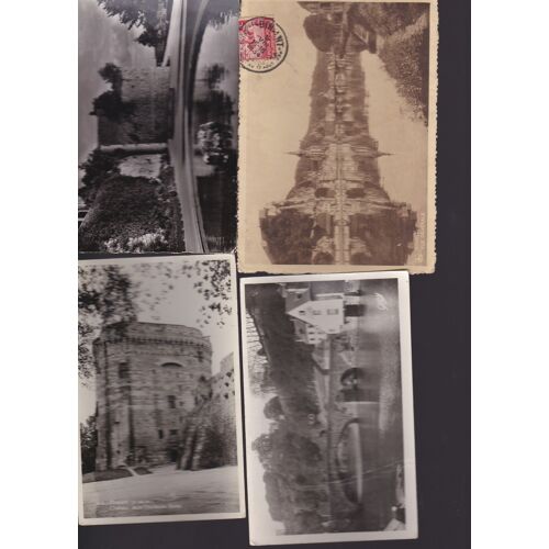 Lot De 4 Cartes Postales De Dinan / Cotes D'armor / Dinant : Belgique, Toutes Avec Timbres