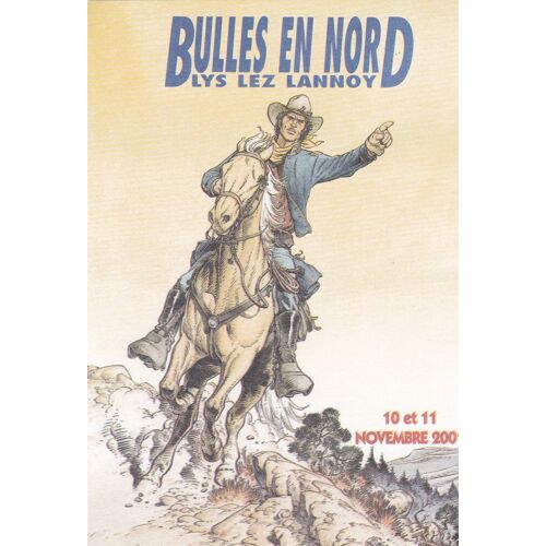 Carte Postale Blanc-Dumont Michel Festival Bd Lys-Lez-Lannoy 2001 (Blueberry..)