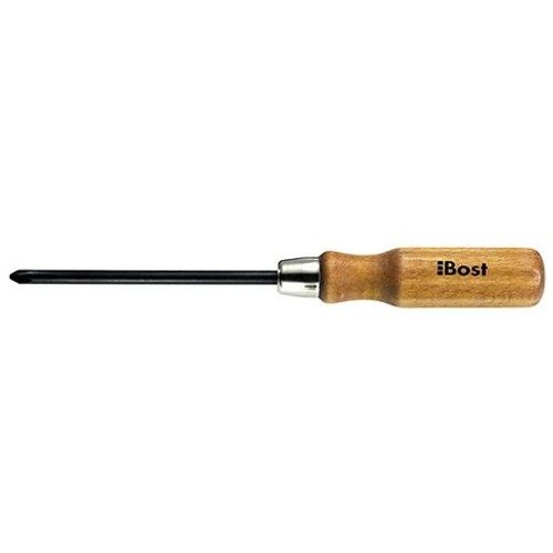 Tournevis BOST Manche bois - Lame cruciforme Phillips - 5 X 100 mm - 604050