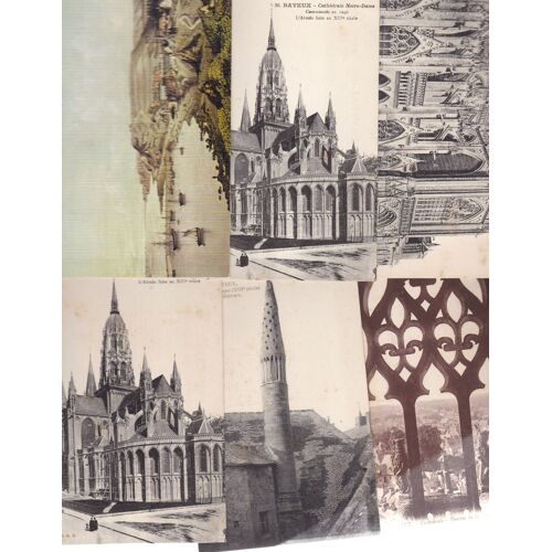 Lot De 13 Cartes Postales Anciennes De Bayeux / Calvados