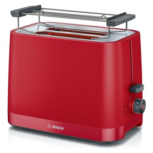 Bosch MyMoment TAT3M124 - Grille-pain - 2 tranche - 2 Emplacements - rouge profond