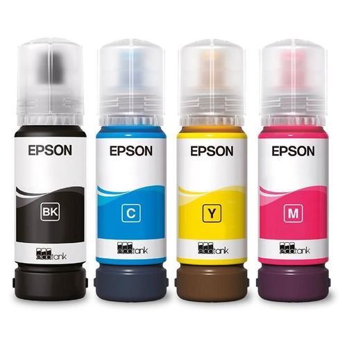 Epson EcoTank 104 - Pack de 4 - noir, jaune, cyan, magenta - original - recharge d'encre - pour EcoTank ET-14100, 1810, 2721, 2810, 2811, 2812, 2814, 2815, 2820, 2821, 2825, 2826, 4800