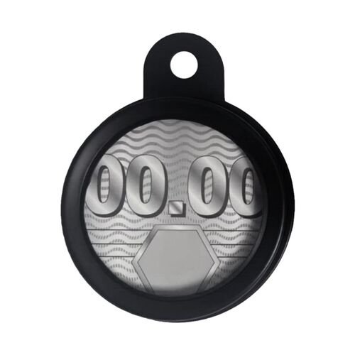 Titulaire De Permis De Disque De Moto Moto Moto Alliage Métallique Titulaire De Permis De Taxe Joint Étanche Noir Accessoires De