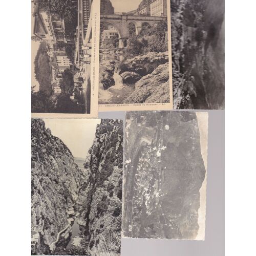 Lot De 5 Cartes Postales Anciennes D'amelie Les Bains (Pyr Or).