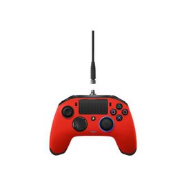 Bigben Interactive Revolution Pro - Manette Filaire Rouge Pour Pc Et Ps4