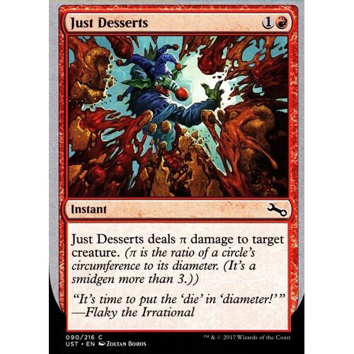 Just Desserts - Mtg - Unstable Vo - C - 90/216