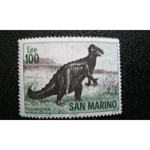 Timbre Saint Marin (Yt 652 ) 1965 Tyrannosaure