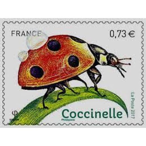 Série Nature De France (31) : Faune : Insectes De Nos Jardins : Coccinelle Année 2017 N° 5147 Yvert Et Tellier Luxe