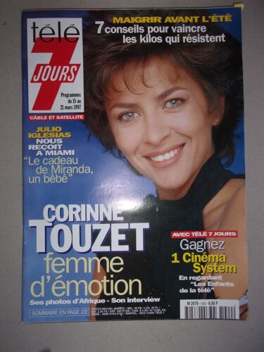 Télé 7 Jours 1920 Corinne Touzet