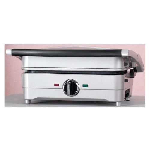Cuisinart GRSM3E - Grill / omelette maker / waffle maker - 1 kWatt - gris perle