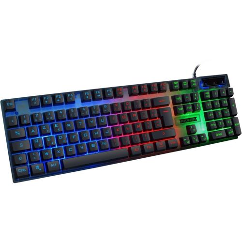 CLAVIER GAMING AZERTY MUVIT AKUMA SHÔNEN K01 NOIR