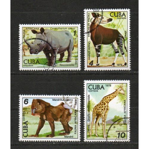 Timbres-Poste De Cuba