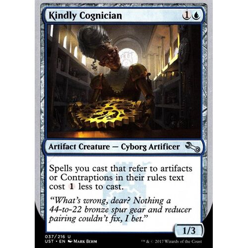 Kindly Cognician - Mtg - Unstable Vo - U - 37/216