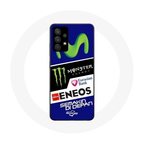 Coque Pour Samsung Galaxy A32 Monster Energy Yamaha Eneos