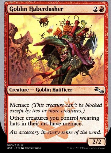 Goblin Haberdasher - Mtg - Unstable Vo - U - 83/216