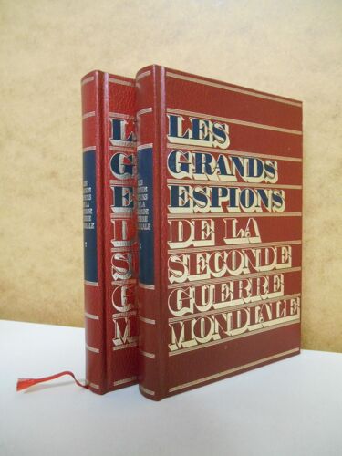 Les Grands Espions De La Seconde Guerre Mondiale 2 Tomes / Demazière / Réf42718