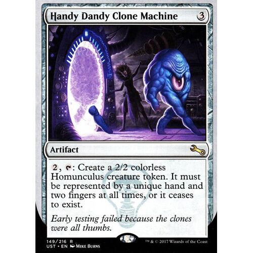 Handy Dandy Clone Machine - Mtg - Unstable Vo - R - 149/216