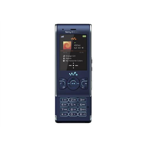 Sony Ericsson W595 Walkman Bleu actif