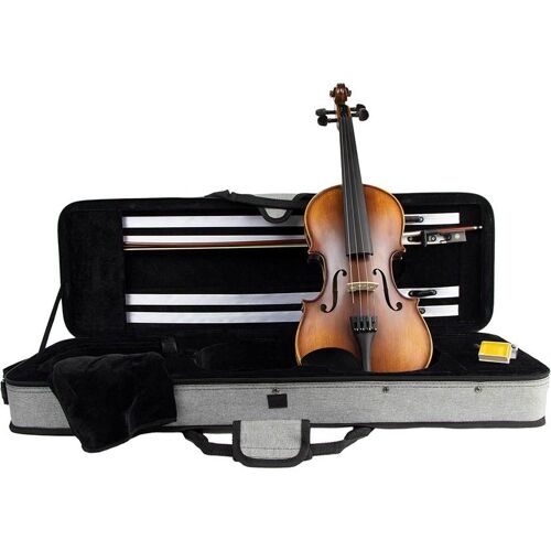 Leonardo Lv-1844 Violon 4/4 Avec Étui, Archet Et Résine