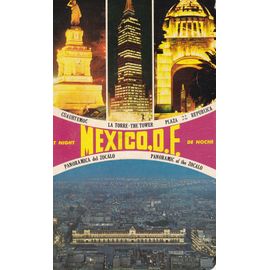 Carte Postale Du Mexique, Timbree Et Taxee "T