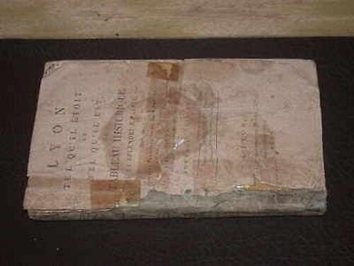 Guillon De Montleon Abbé Aimé. Lyon Tel Qu'Il Etoit Et Tel Qu'Il Est. 1807     Format Broché (Livre)