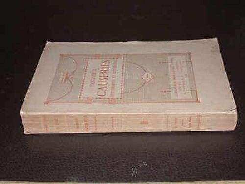 Nouvelles Causeries Historiques Et Littéraires   de edmond bire   Format Broché (Livre)