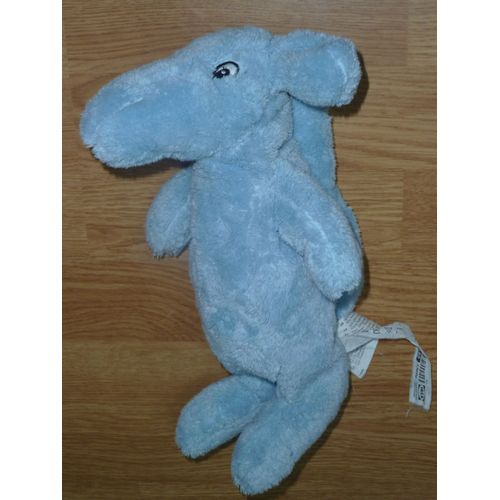  Doudou Peluche Chien Hund Dog Lapin Tapir Écureuil Dragon Dinosaure ? Tassa Gris Bleu Ikéa 