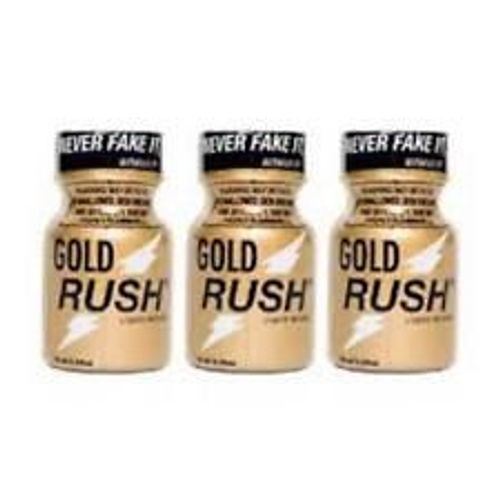Poppers Gold Rush 10 Ml Lot De 3 Flacons