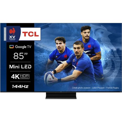 TV QLED Mini LED TCL 85C805 85" 215 cm 4K UHD Google