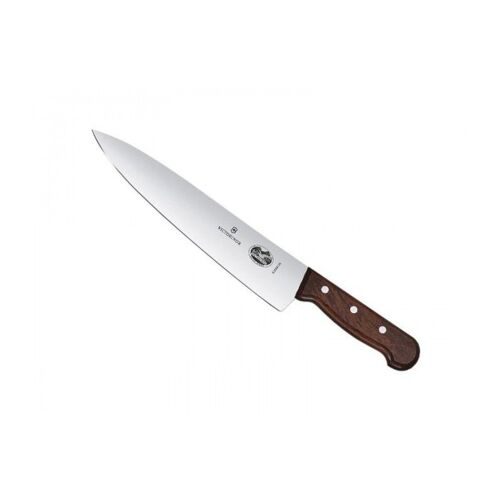 Victorinox 5.2000.25g Couteau Éminceur/Cuisine, Lame 25 Cm Inox, Manche Palissandre, En Boîte Cadeau.