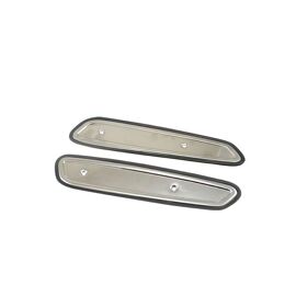 Caches Latéraux Chromés RSM Pour Mobylette Peugeot 103 ML Avant 2020 – Neuf, Garantie 2 Ans