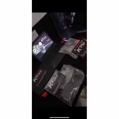 Valise De Reprogrammation Moteur Kess + Ktag Avec Logiciels + Pack De Cartographie + Video Formation