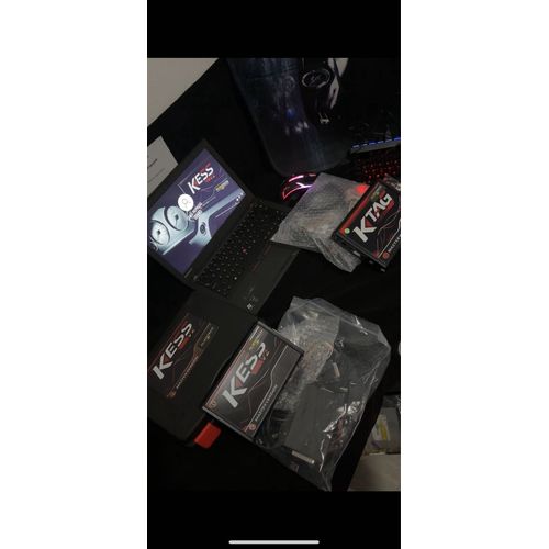 Valise De Reprogrammation Moteur Kess + Ktag Avec Logiciels + Pack De Cartographie + Video Formation