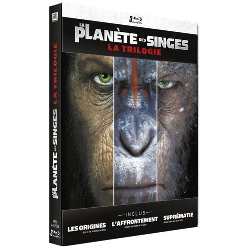 La Planète Des Singes - La Trilogie - Édition Steelbook Limitée - Blu-Ray